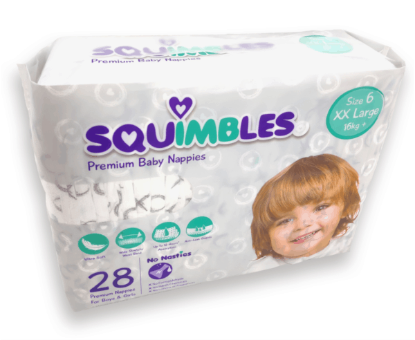 squimbles extra extra large nappies size 6
